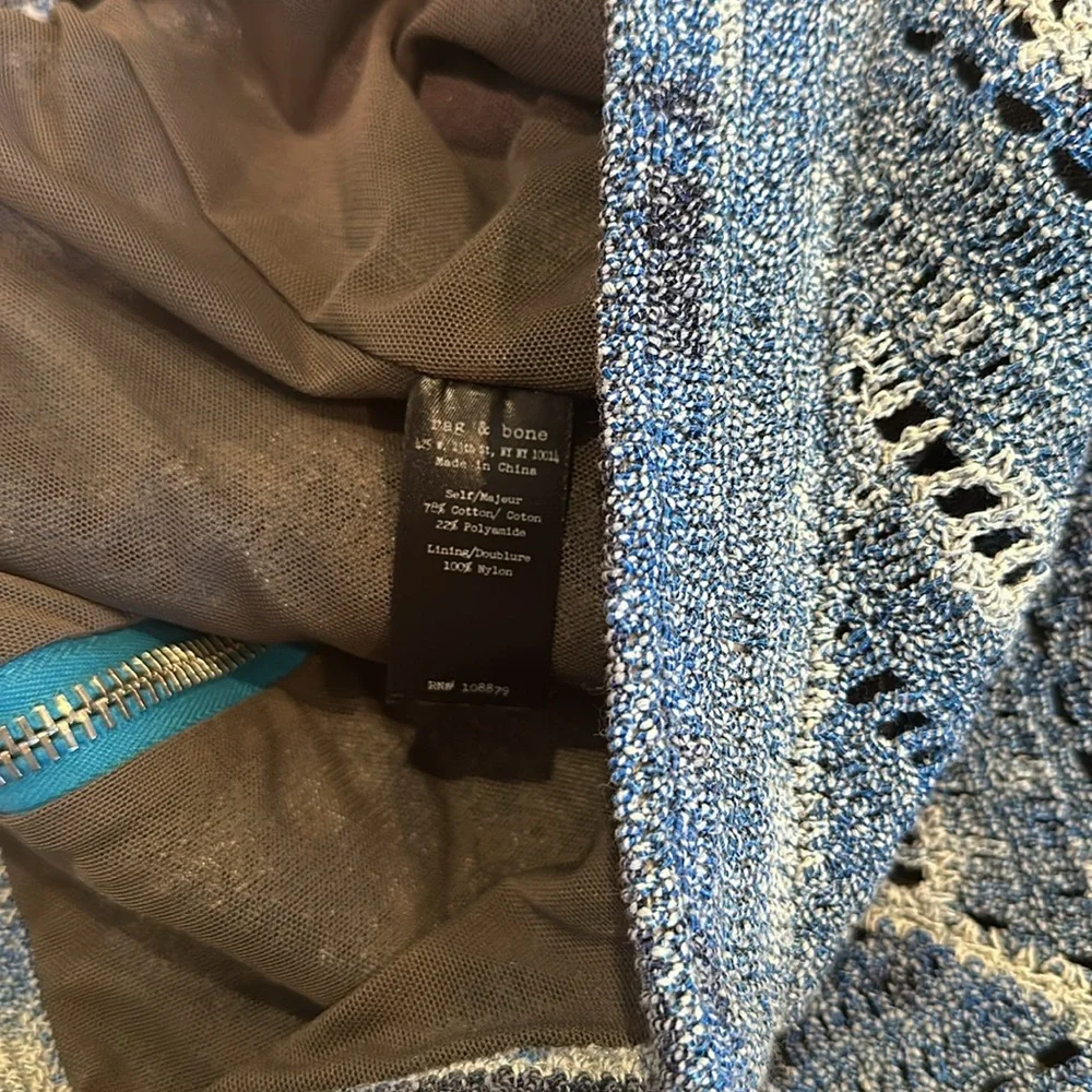 Rag & Bone Jasmin crocheted pencil skirt - Picture 11 of 11